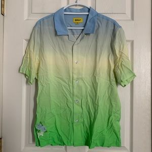 FADED GOLF WANG COLLAR SHIRT